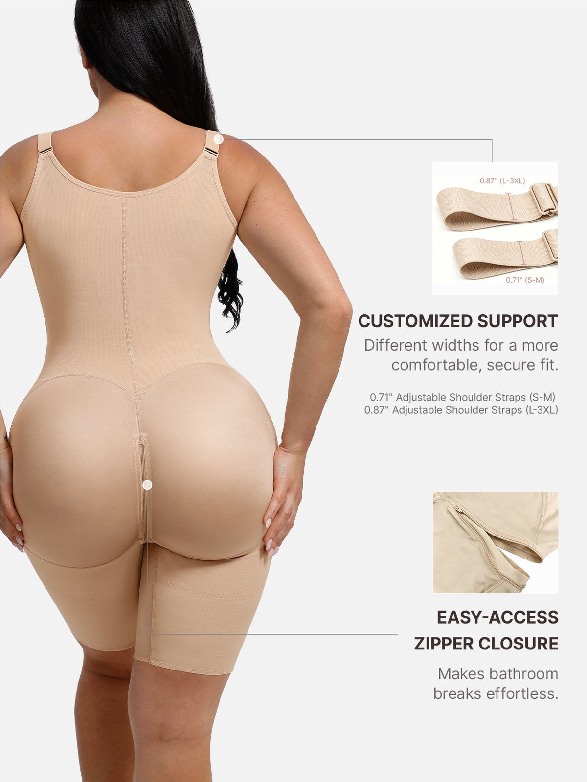 V-Shaped Faja High Compression Tummy Control Shapewear