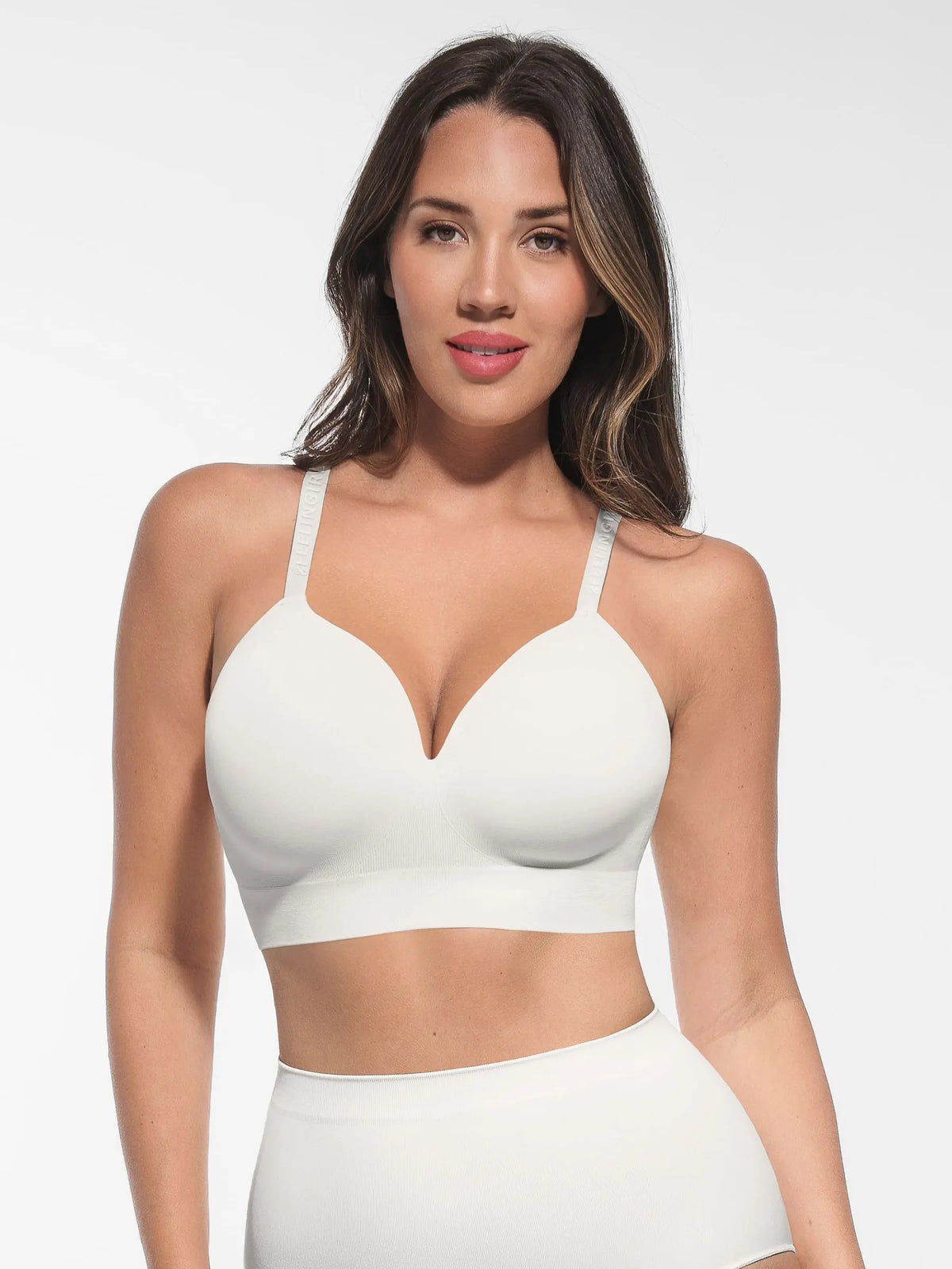 Wireless Push-Up Adjustable Full Coverage Bra