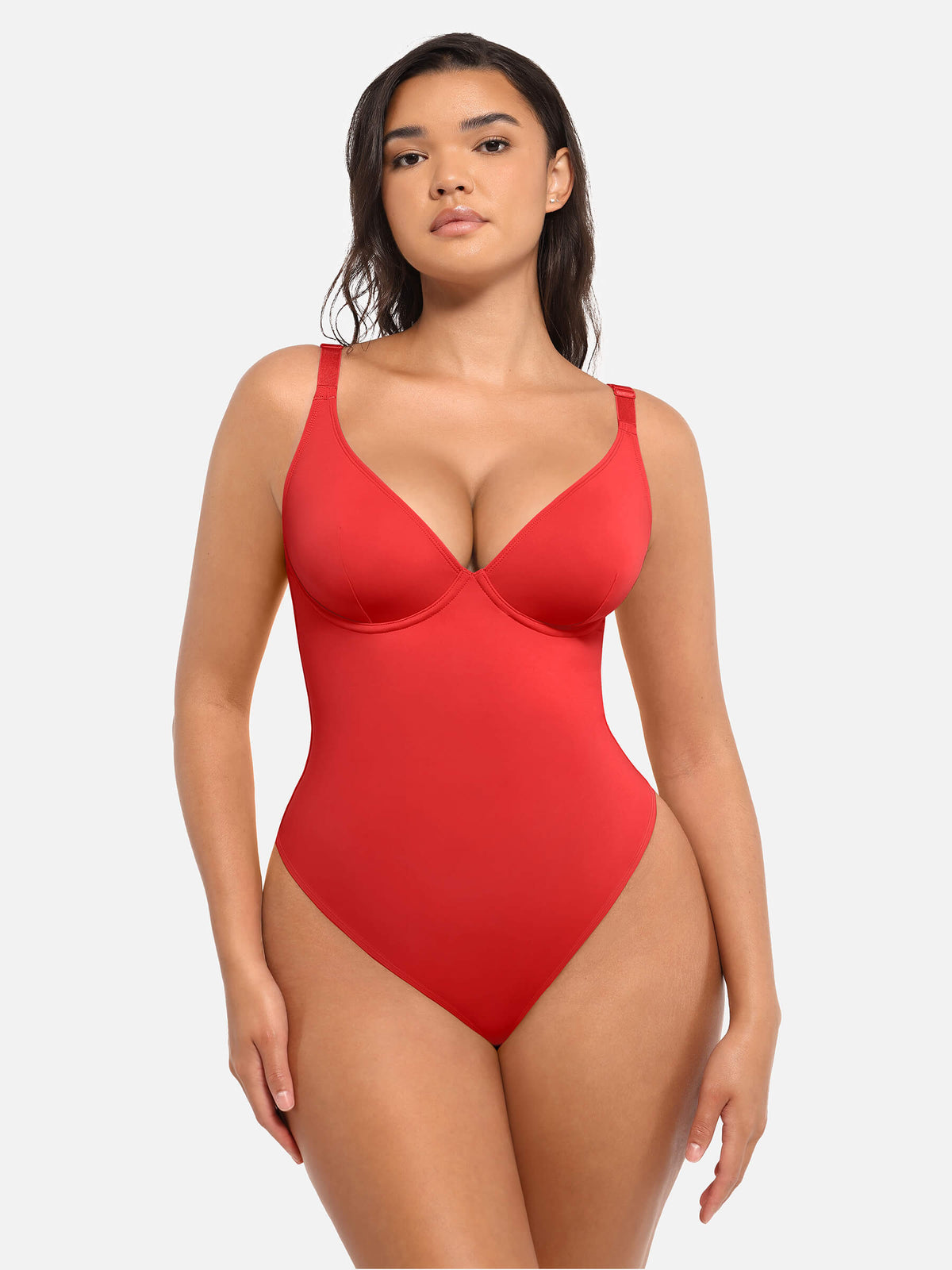 V-Plunge Support Bodysuit