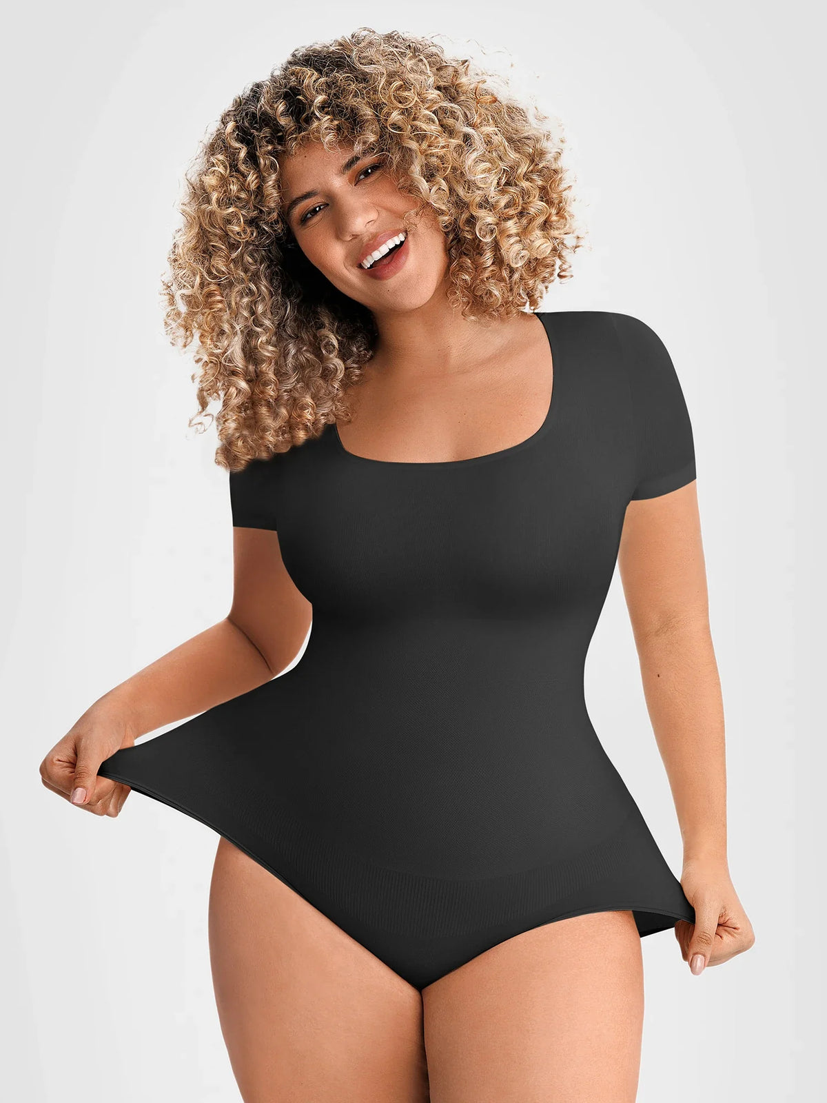 Scoop Neck Buttery Seamless Everyday Bodysuit