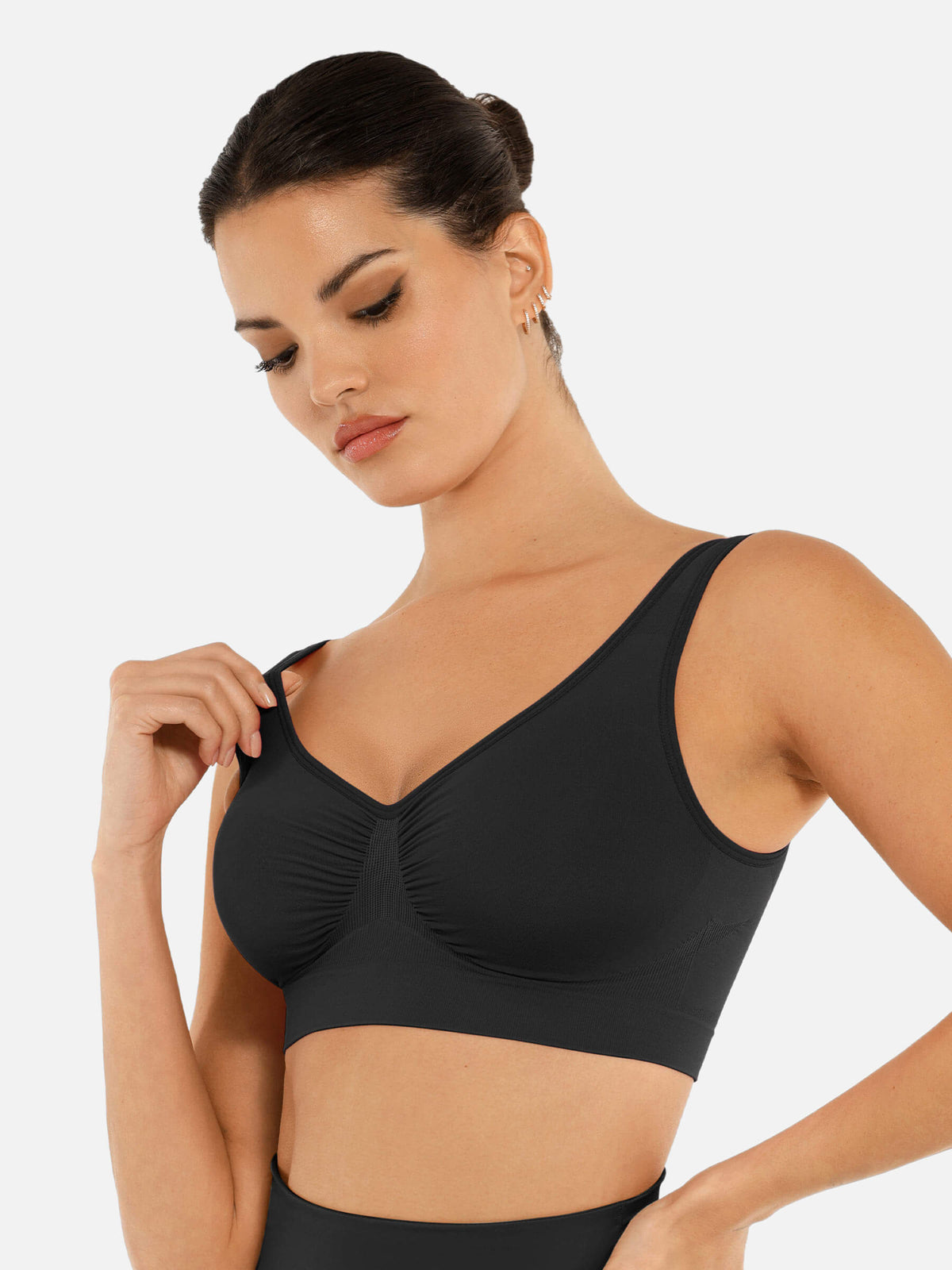 No Underwire Wide Straps Everyday Bra