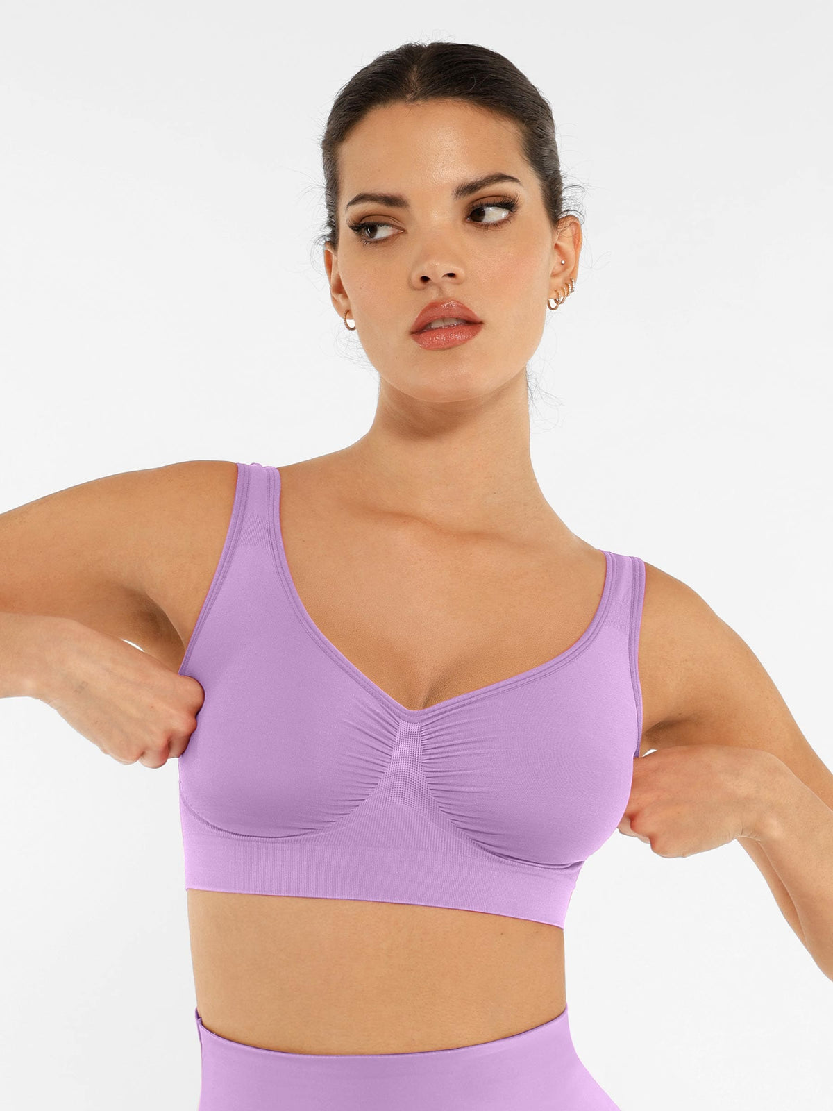 No Underwire Wide Straps Everyday Bra