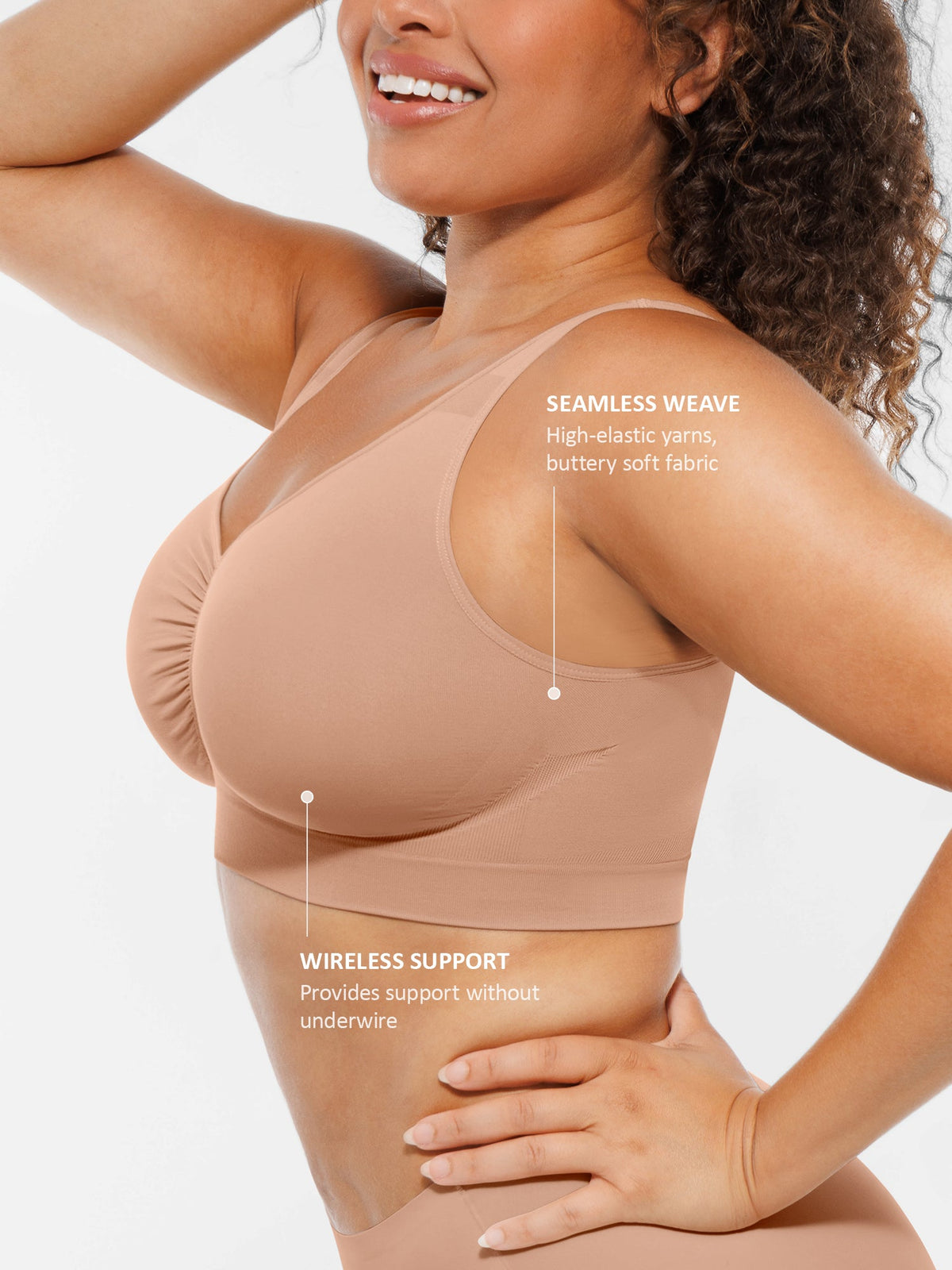 Wireless Wide Straps Everyday Bra