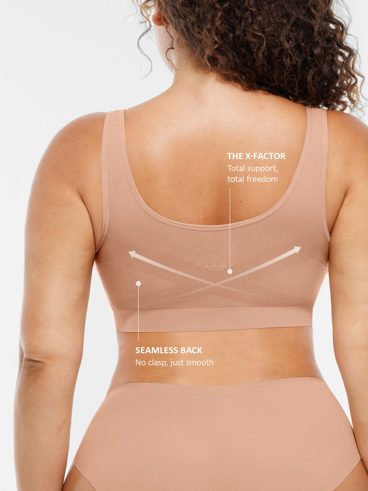 Seamless Wide Straps Everyday Bra
