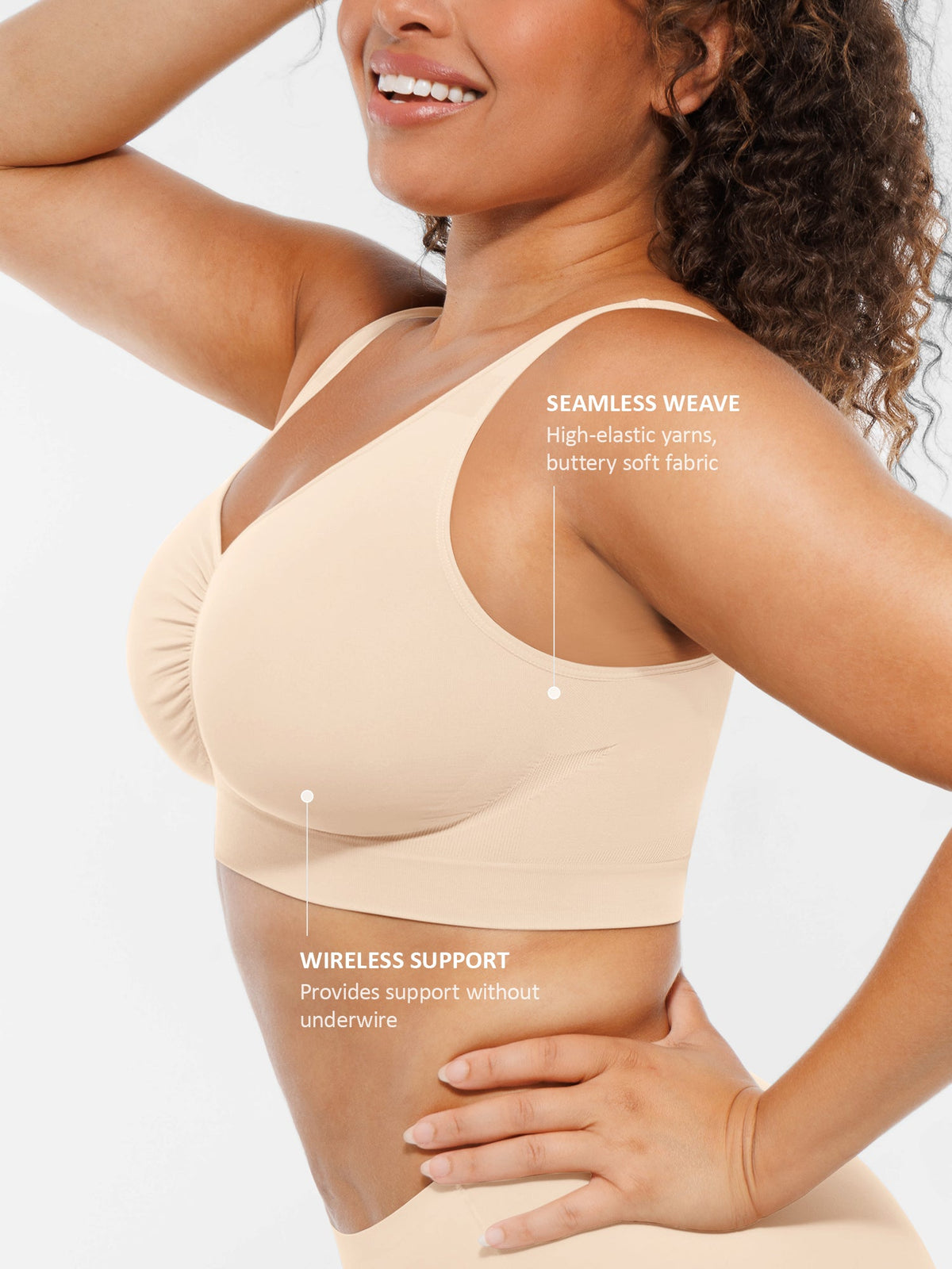 Wireless Wide Straps Everyday Bra