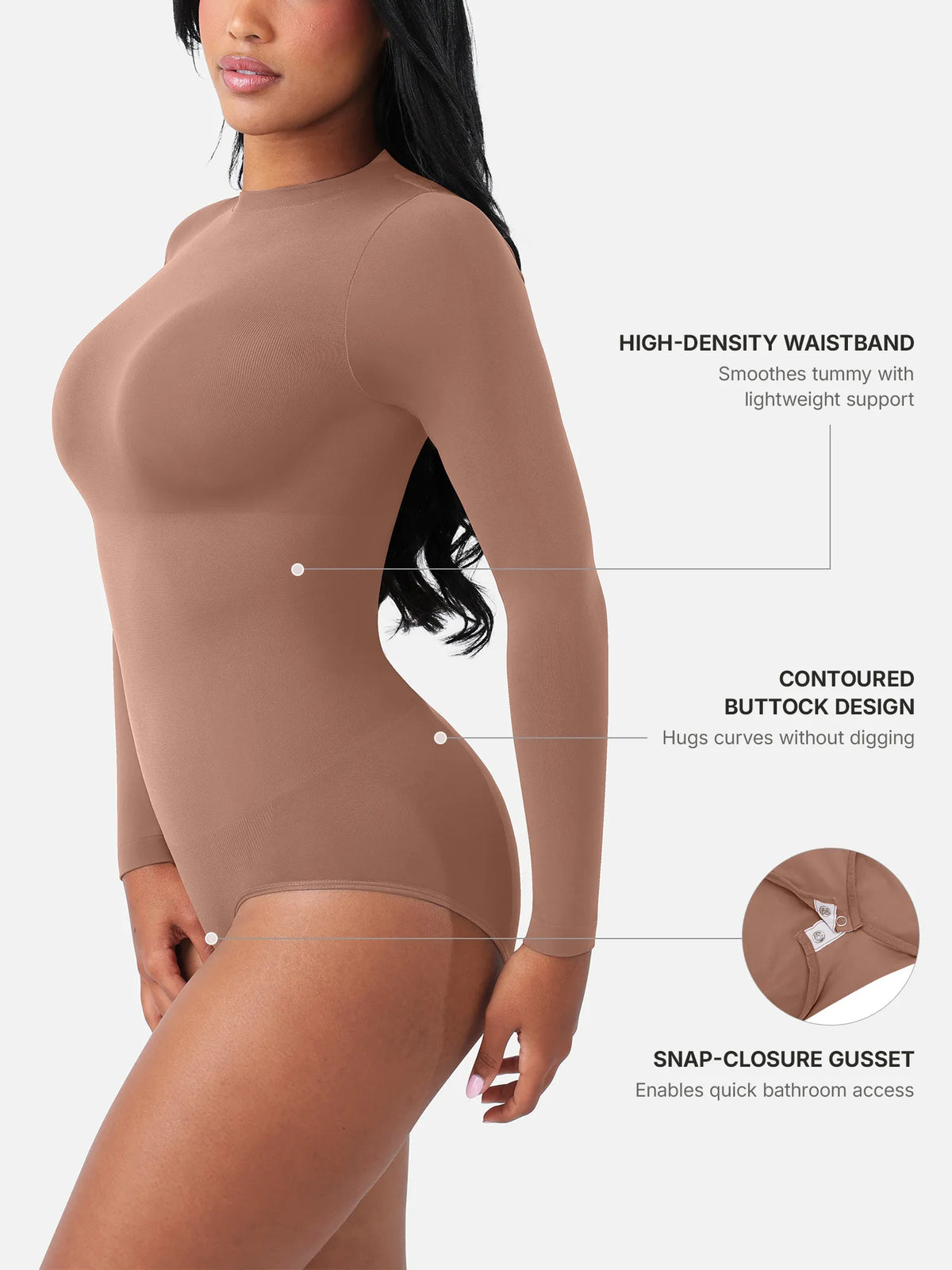 Ultra-Soft Crew Neck Bodysuit