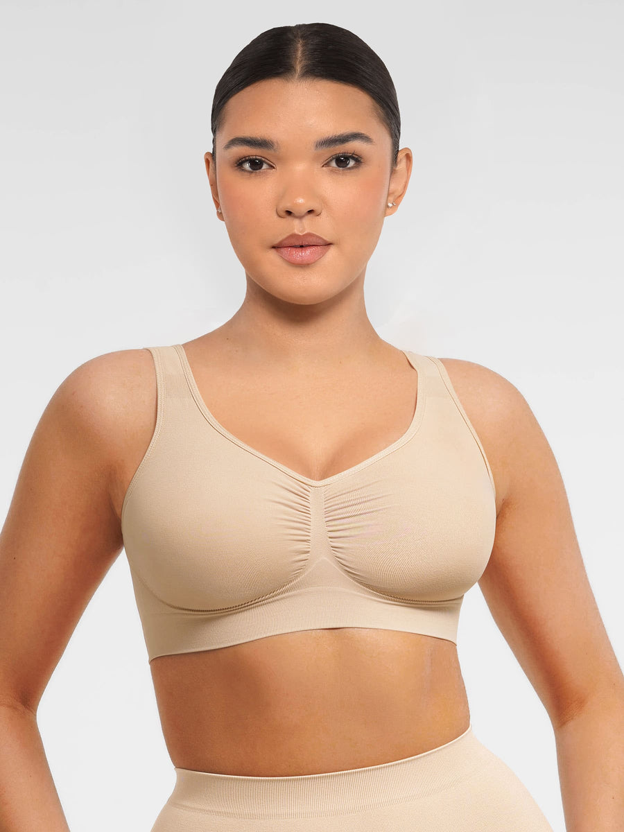 Seamless Wide Straps Everyday Bra