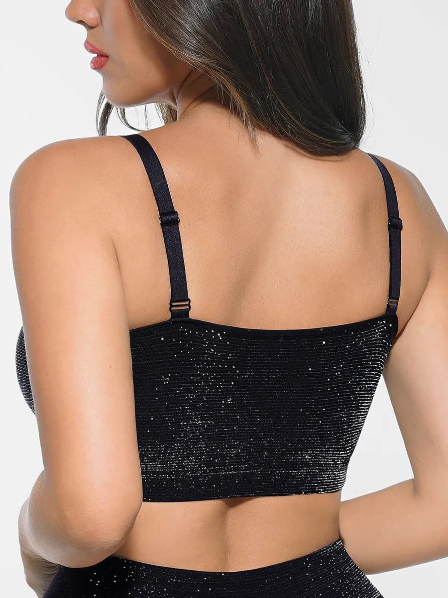 Invisible Shimmer Wireless Comfort Bra & Panty