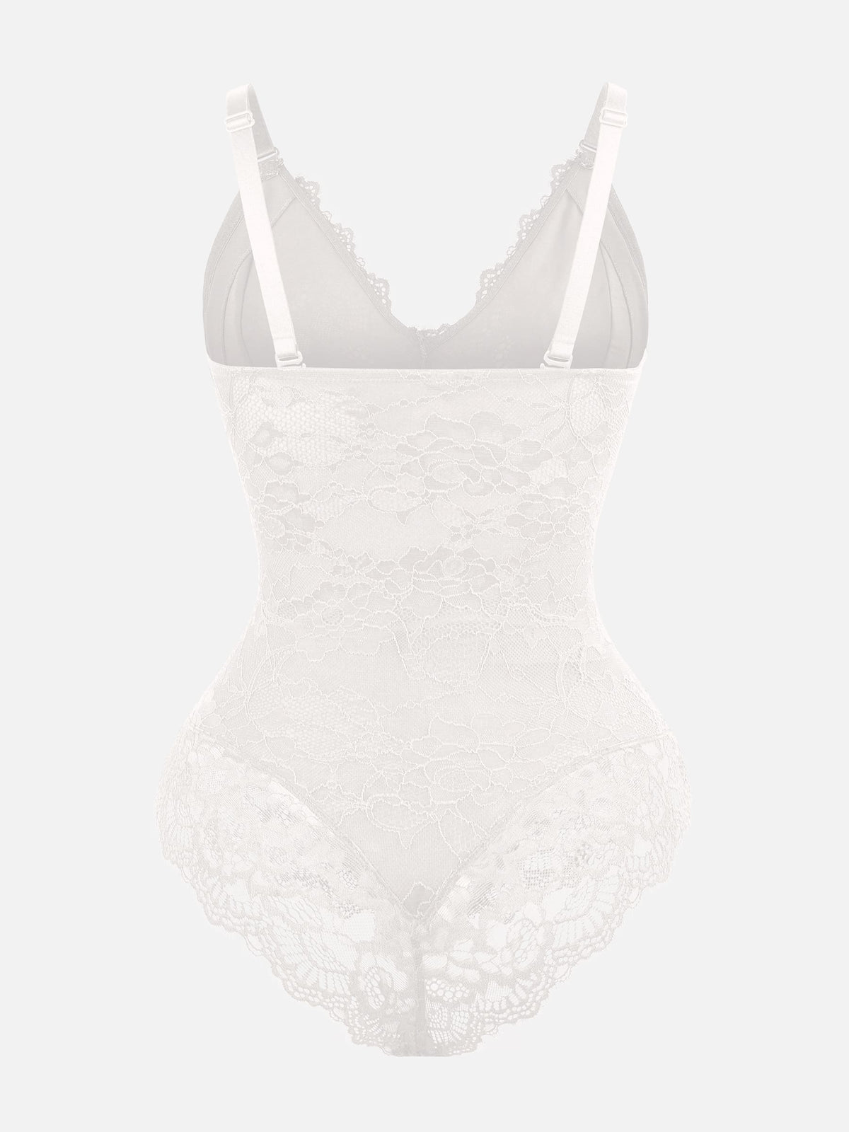 Lace V-Neck Breathable Bodysuit