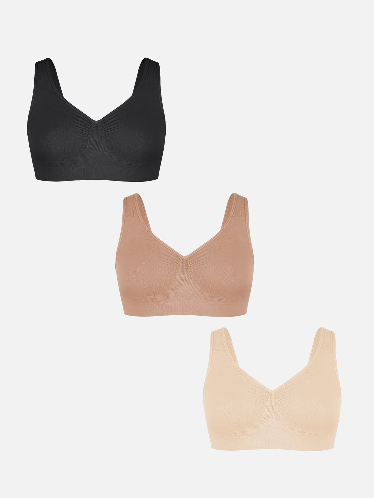 Wireless Wide Straps Everyday Bra