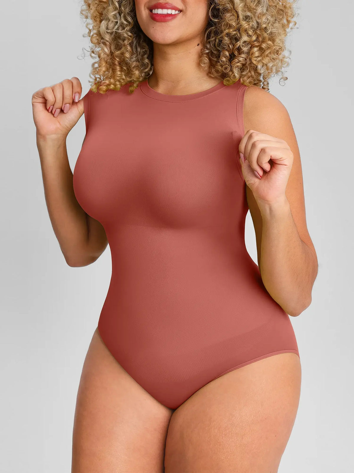 Scoop Neck Buttery Seamless Bodysuit