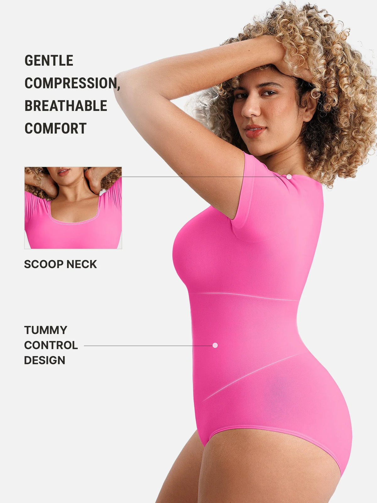 Scoop Neck Buttery Seamless Bodysuit