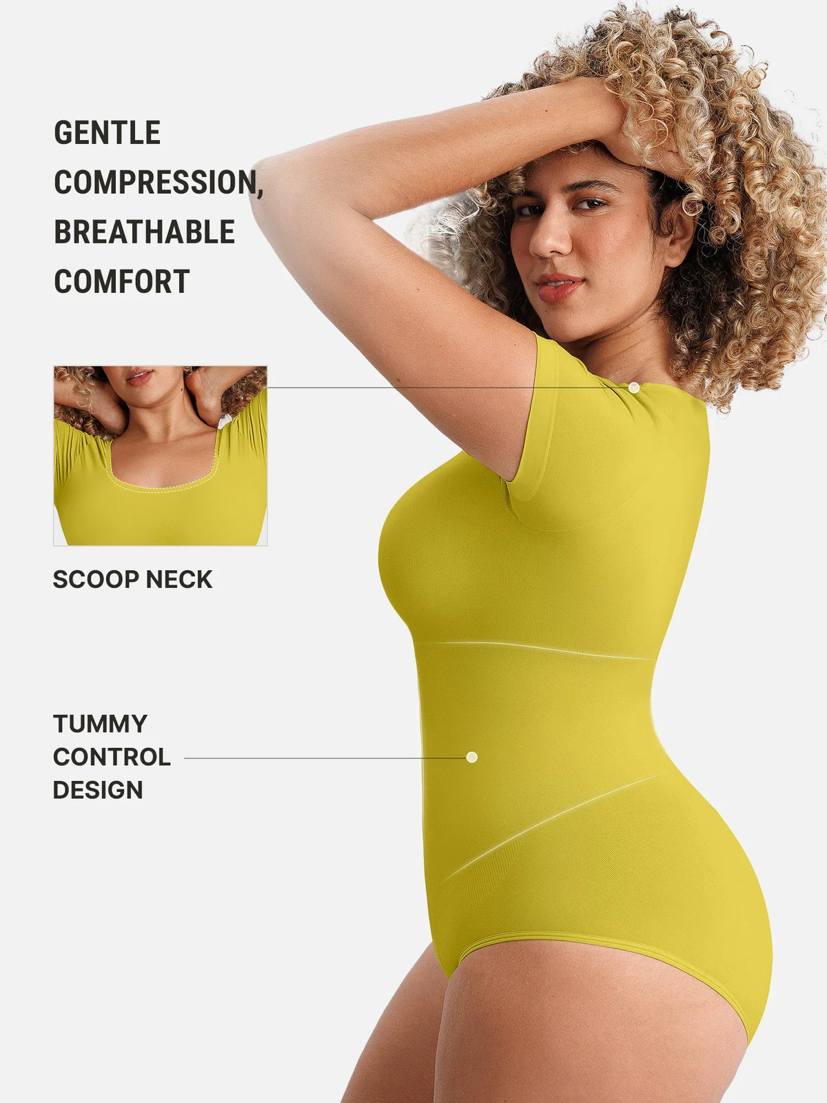 Scoop Neck Buttery Seamless Bodysuit