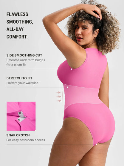 Scoop Neck Buttery Seamless Bodysuit