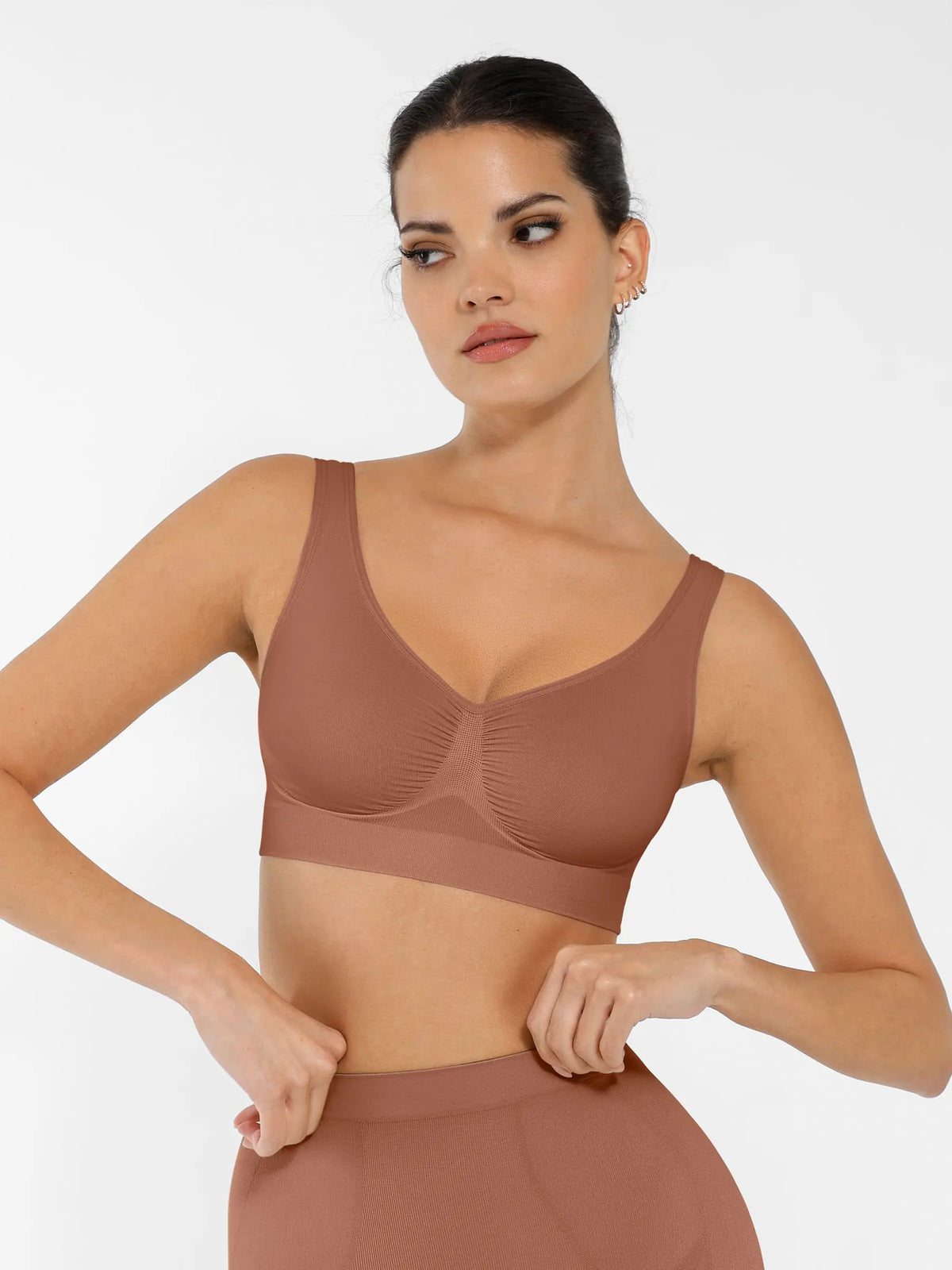 No Underwire Wide Straps Everyday Bra