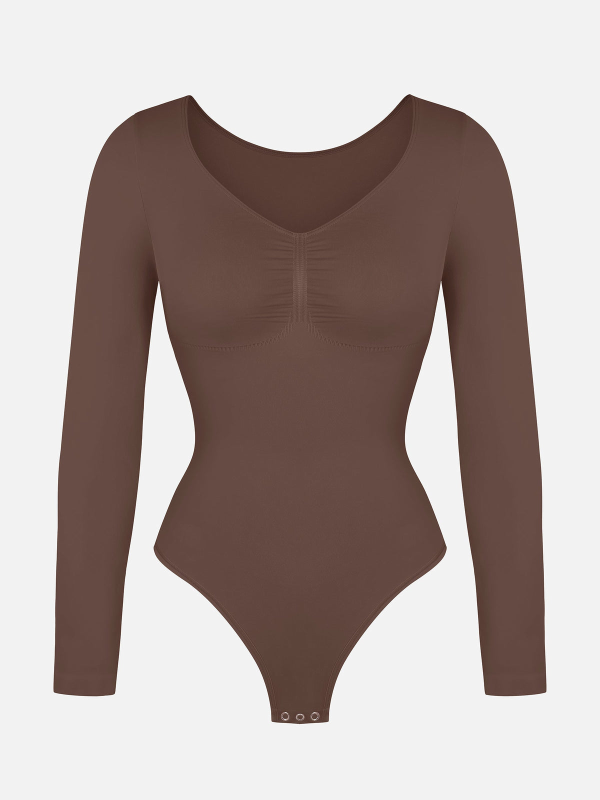 Seamless Supportive Long Sleeve Tummy Control Bodysuit [BOGO]
