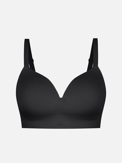 Full Coverage Wireless Bra + Push-Up Seamless Bra