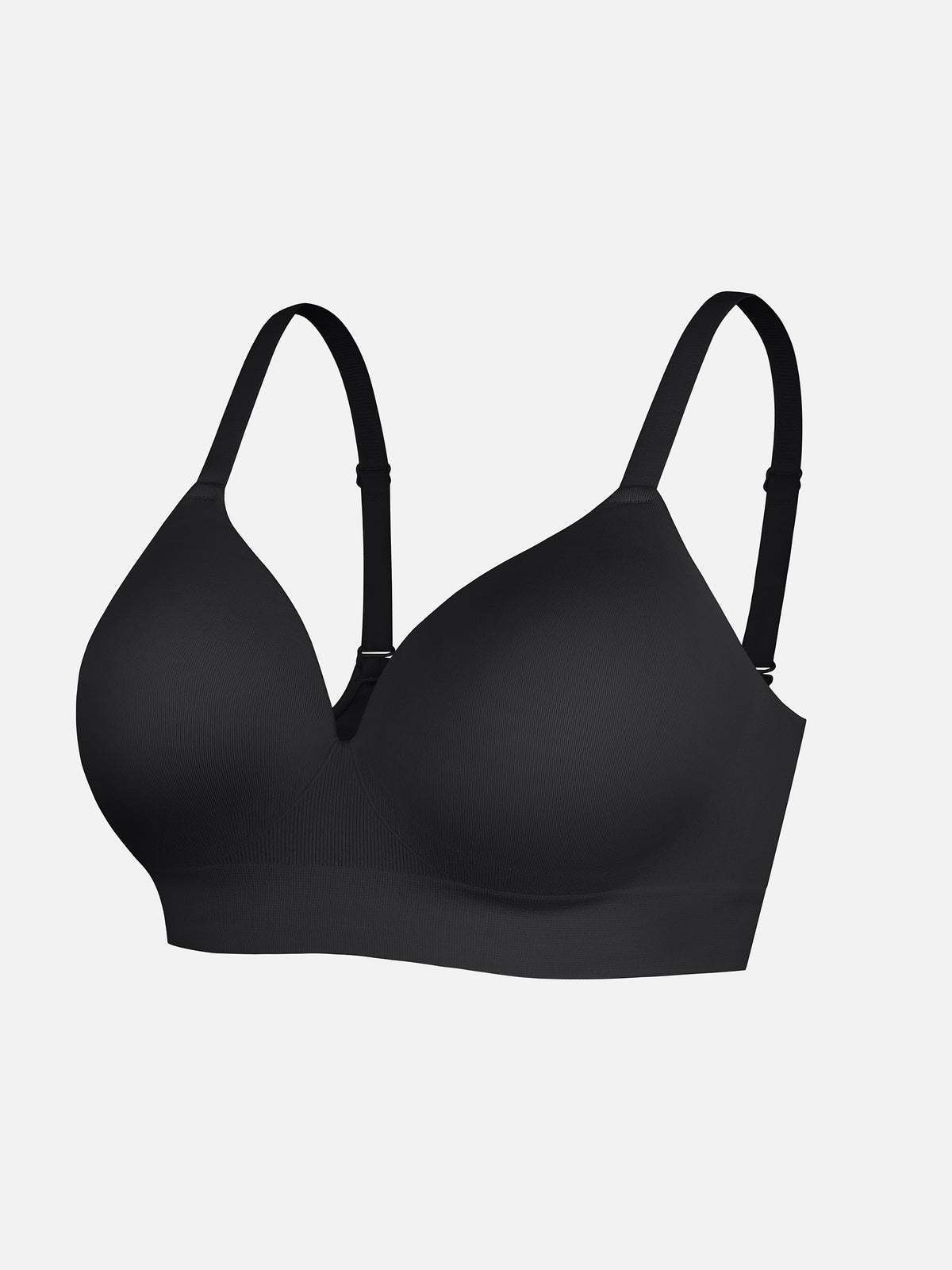 Full Coverage Wireless Bra + Push-Up Seamless Bra