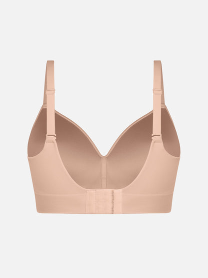 Full Coverage Wireless Bra + Push-Up Seamless Bra