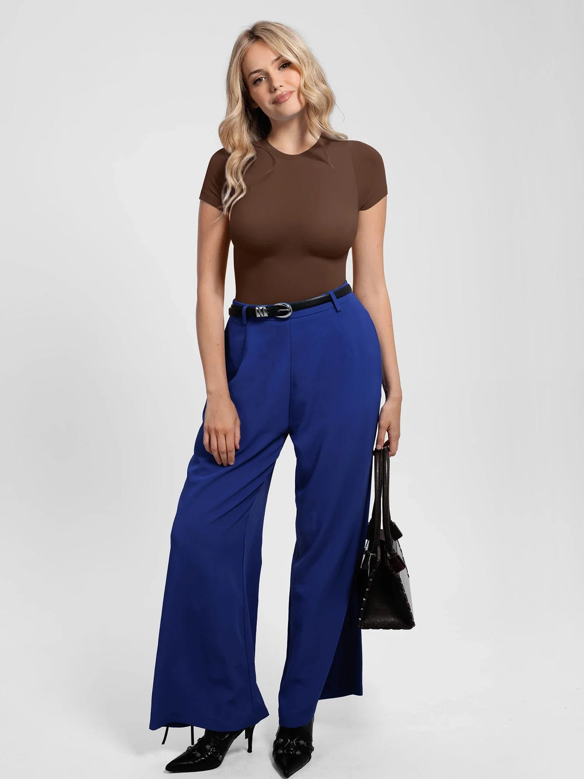 Crew Neck Seamless Soft Everyday Bodysuit