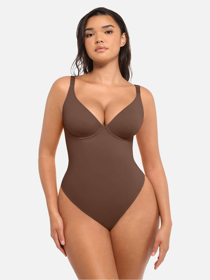 V-Plunge Support Bodysuit [BOGO]