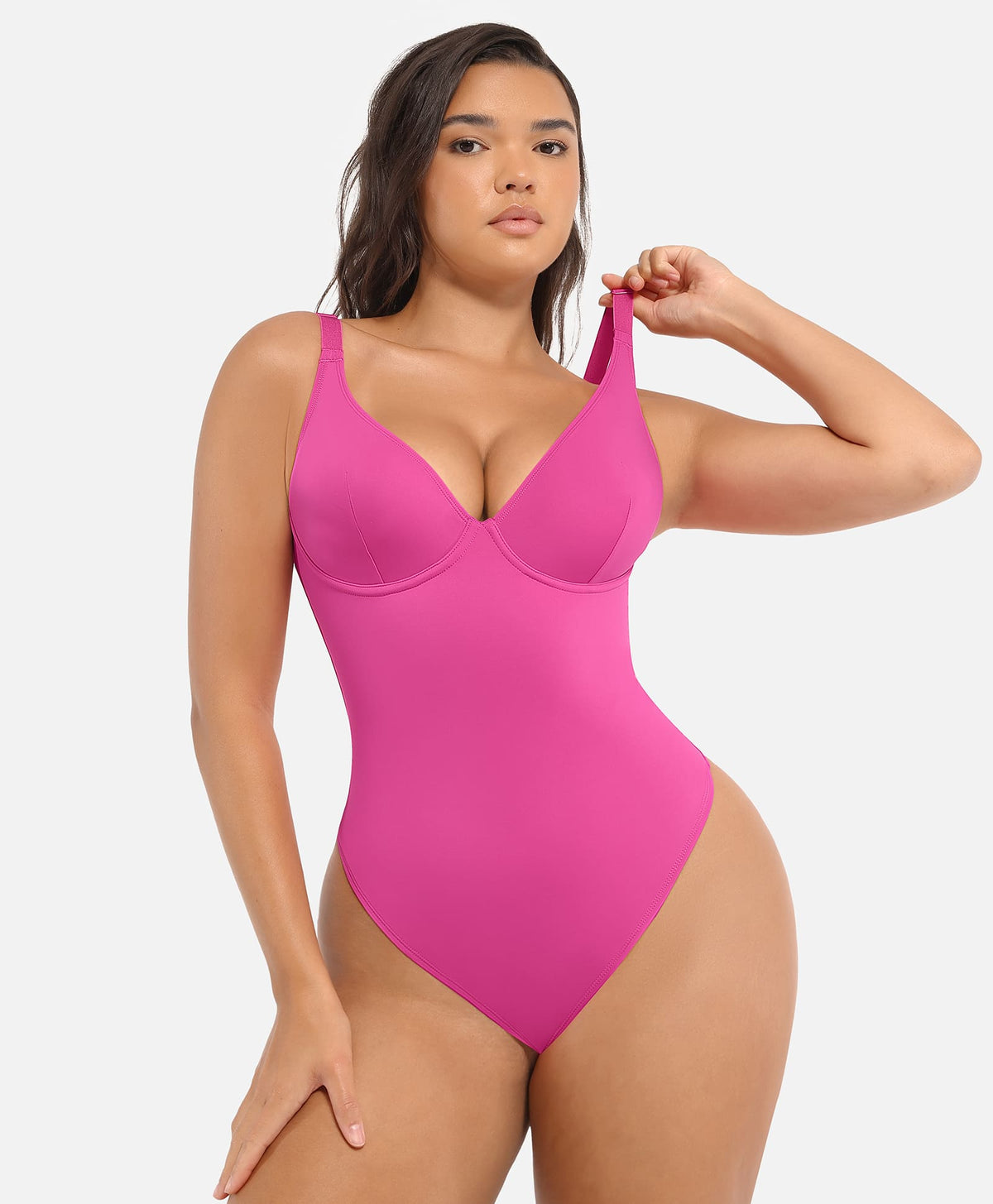 V-Plunge Support Bodysuit [BOGO]