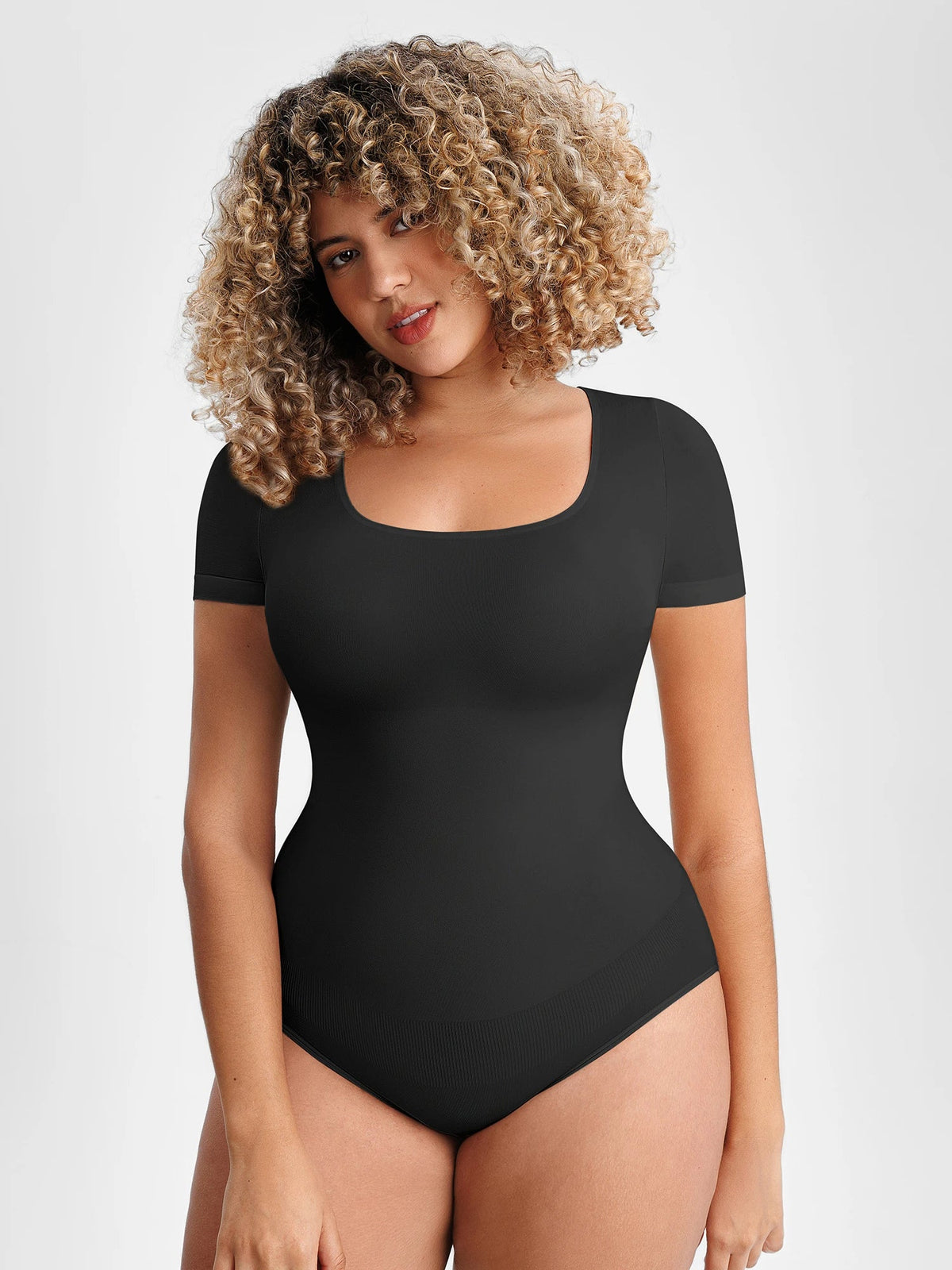 Scoop Neck Buttery Seamless Bodysuit
