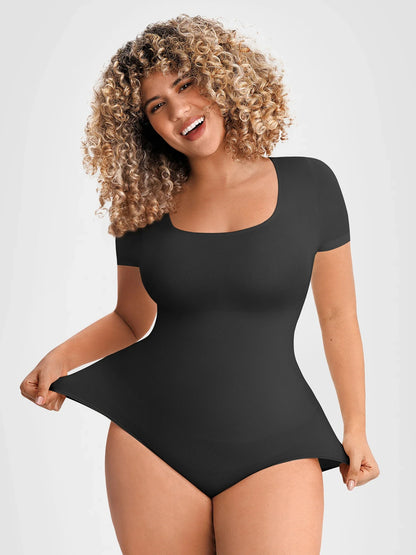 Scoop Neck Buttery Seamless Bodysuit