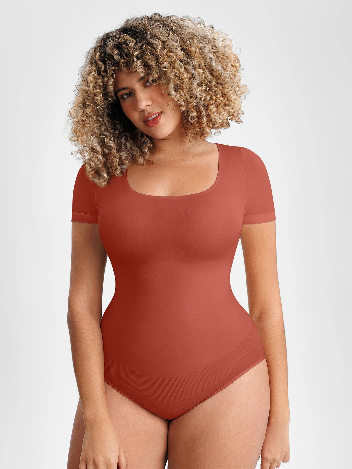 Scoop Neck Buttery Seamless Bodysuit