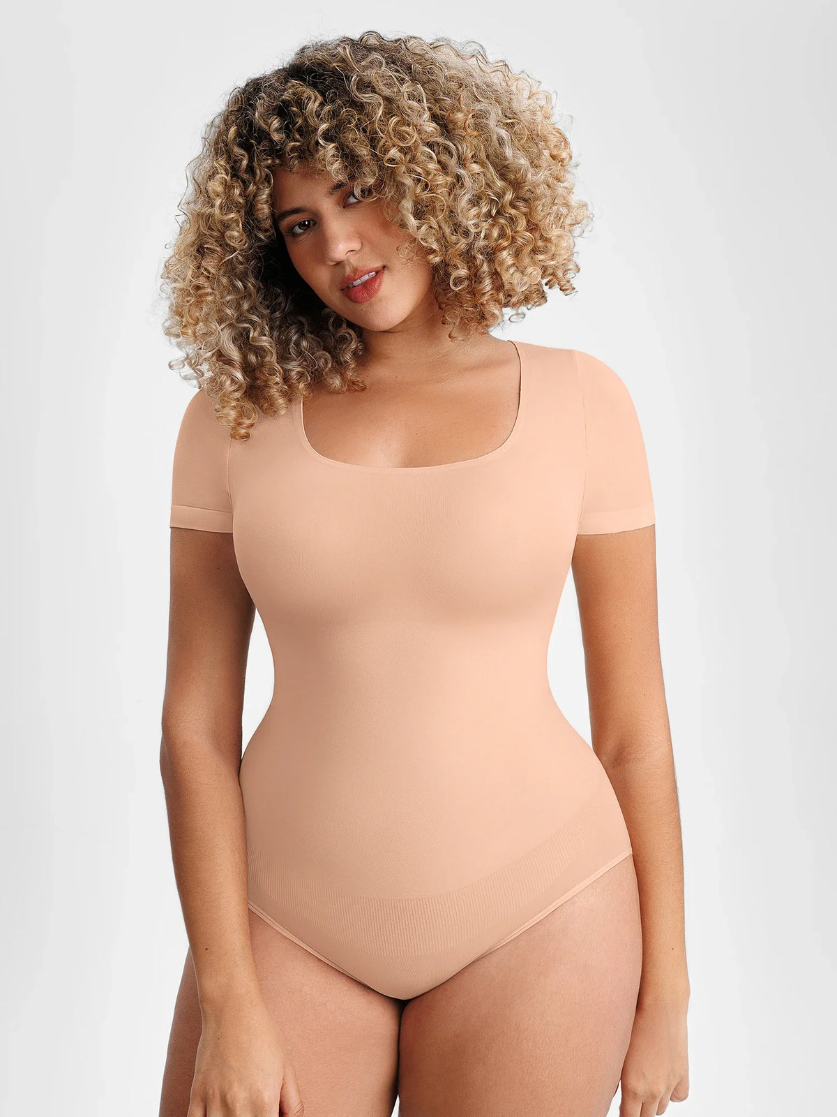 Scoop Neck Buttery Seamless Everyday Bodysuit