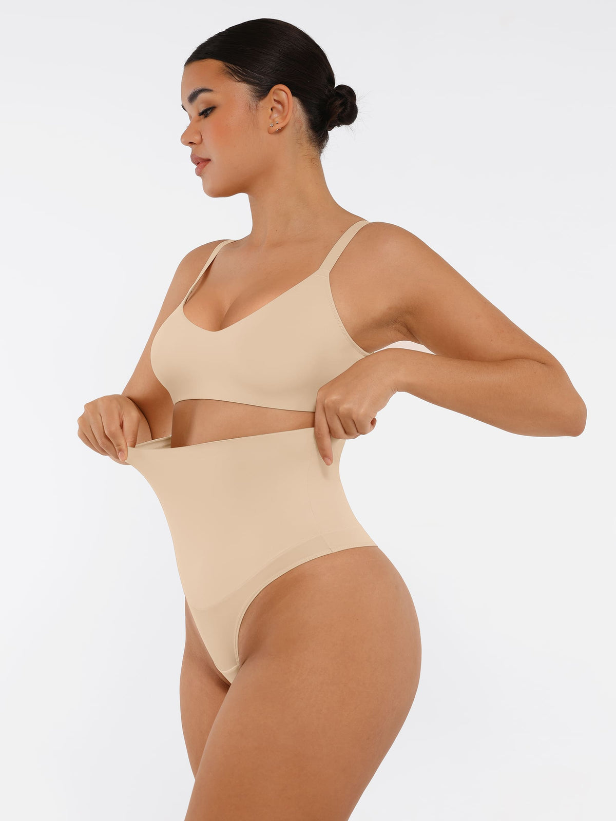 Breathable Tummy Control Thong