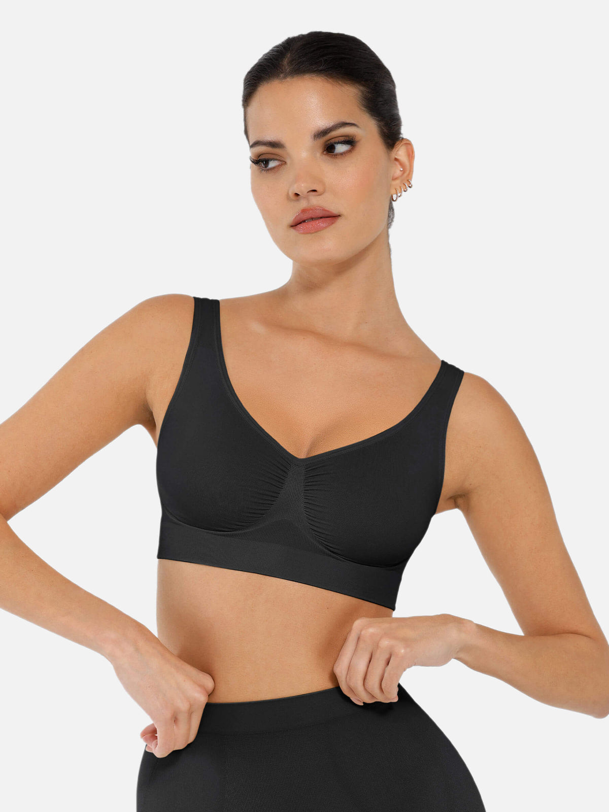 No Underwire Wide Straps Everyday Bra