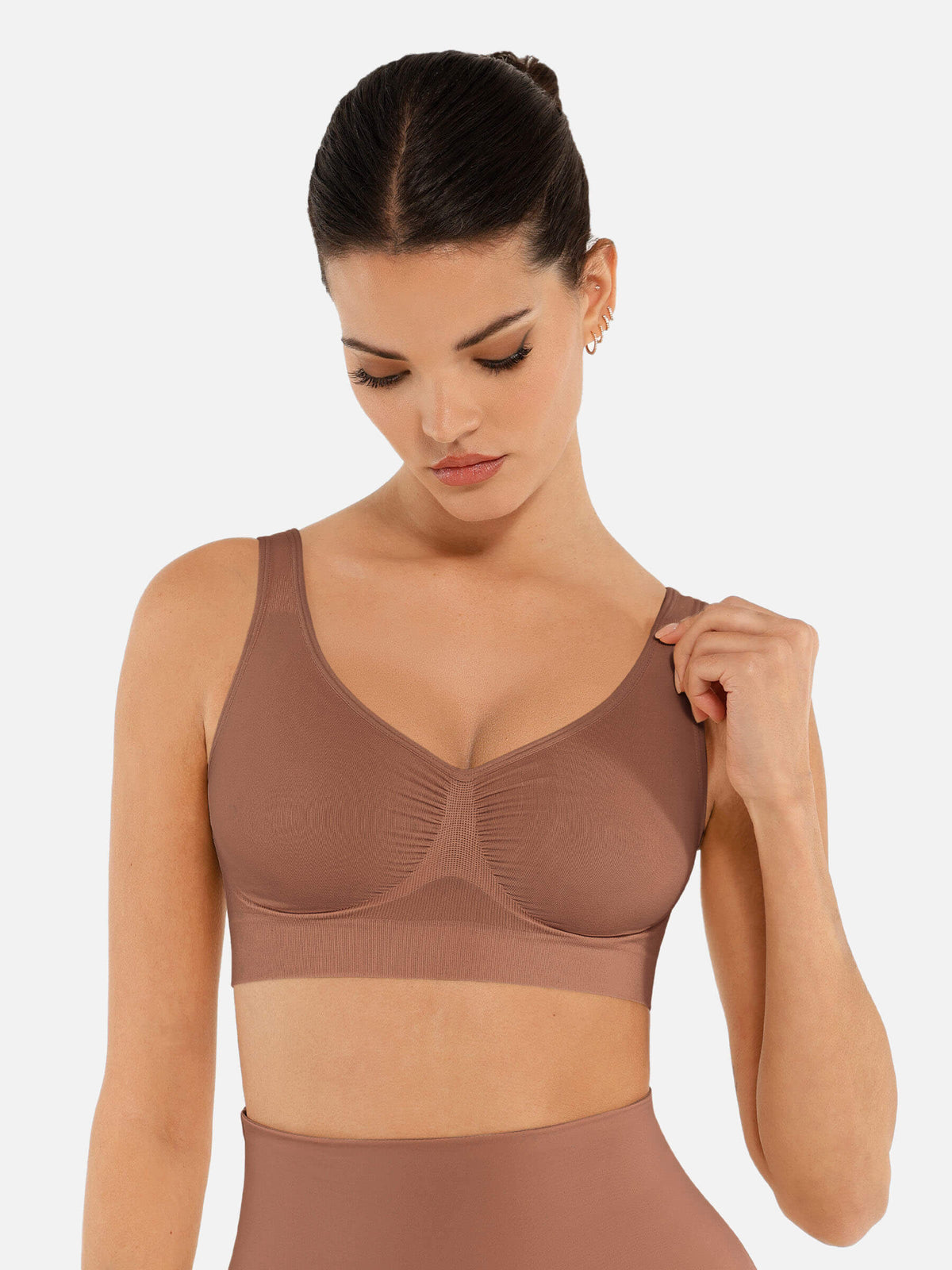 No Underwire Wide Straps Everyday Bra