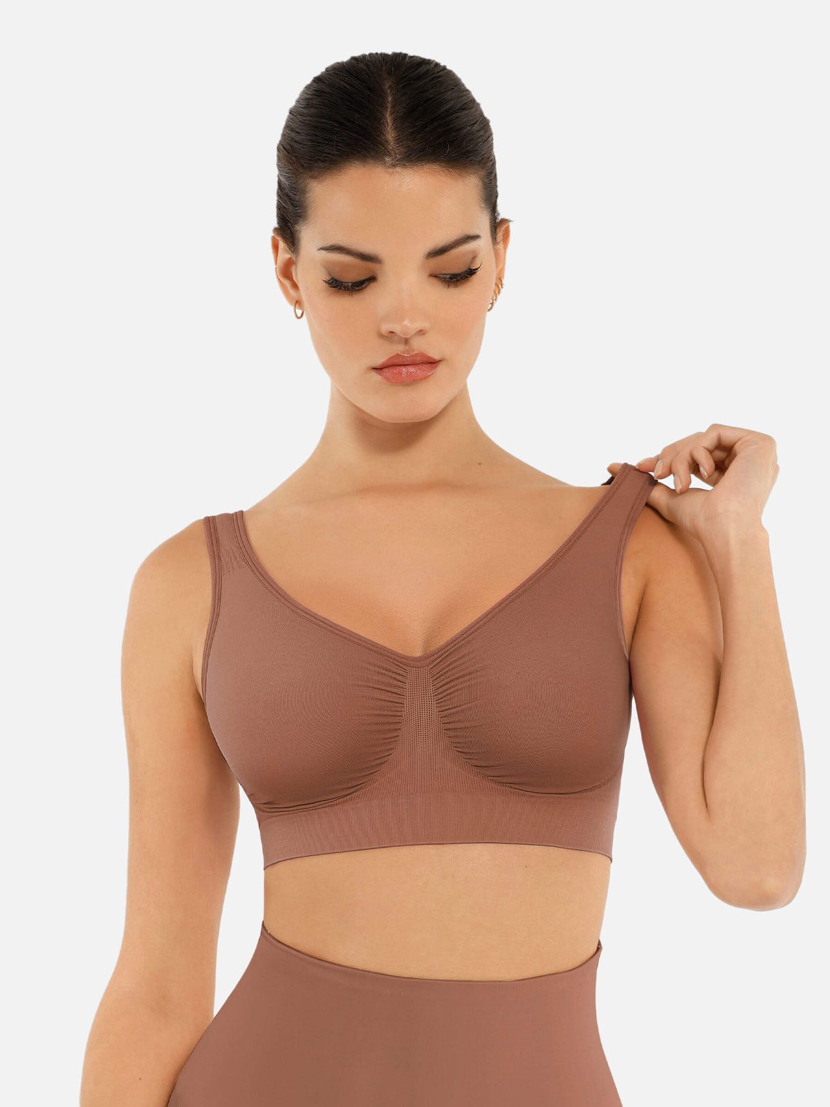 No Underwire Wide Straps Everyday Bra