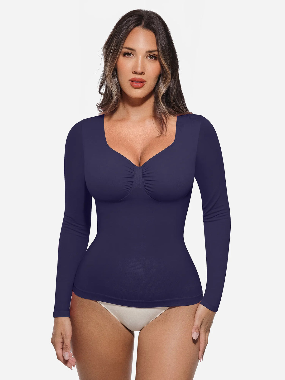 Seamless Long-Sleeve Everyday Shaper Top [BOGO]