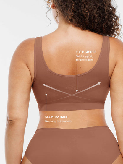 No Underwire Wide Straps Everyday Bra