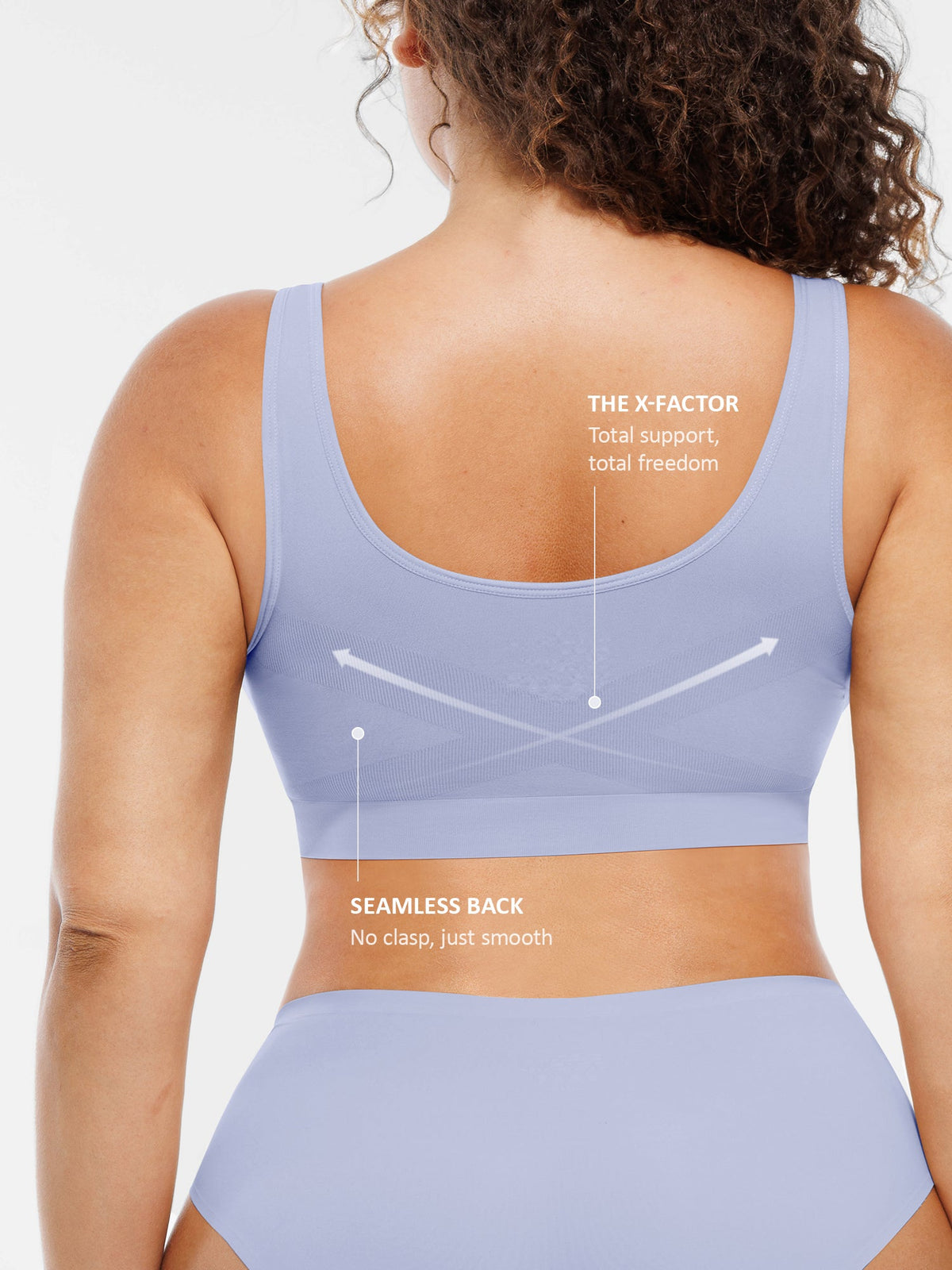 No Underwire Wide Straps Everyday Bra