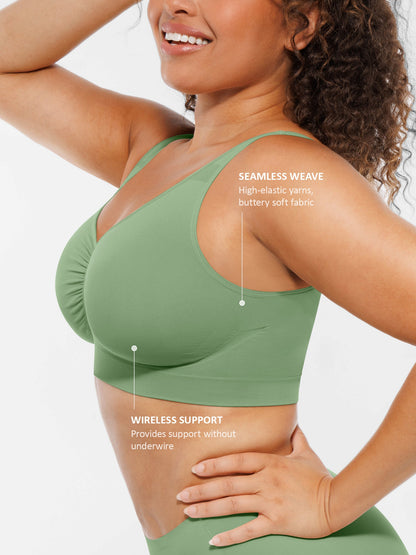 Seamless Wide Straps Everyday Bra
