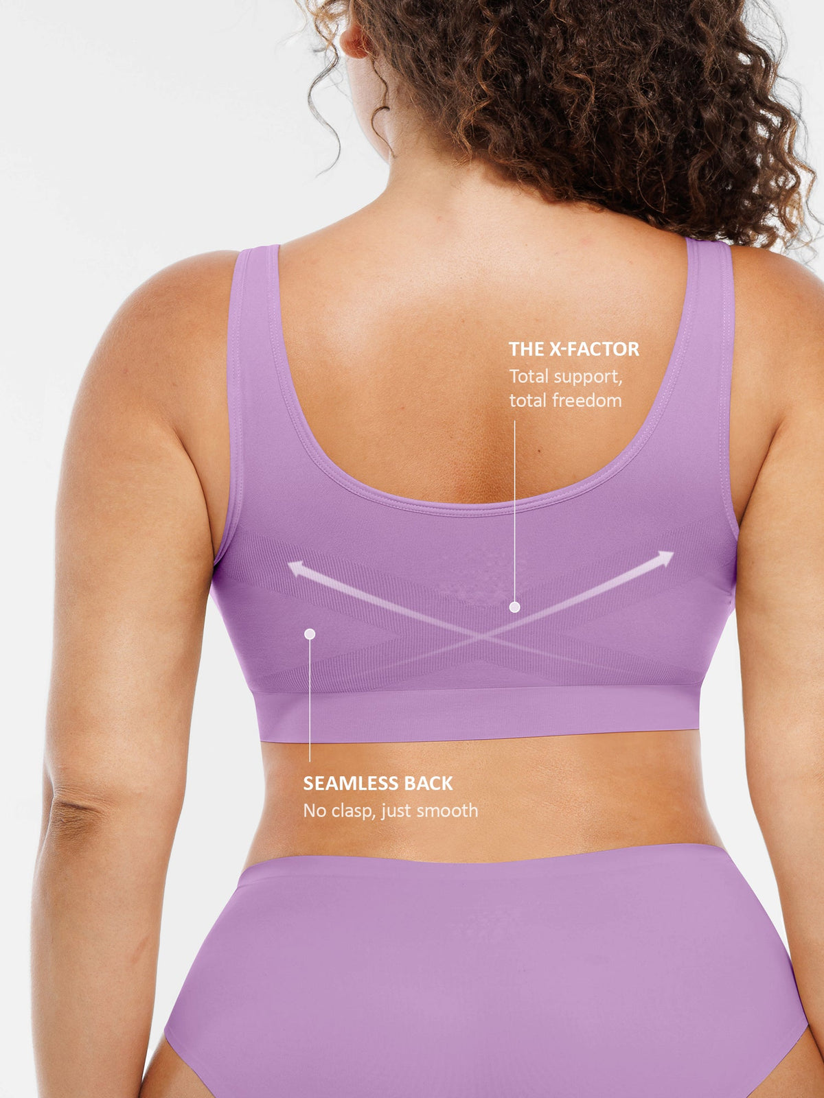 No Underwire Wide Straps Everyday Bra