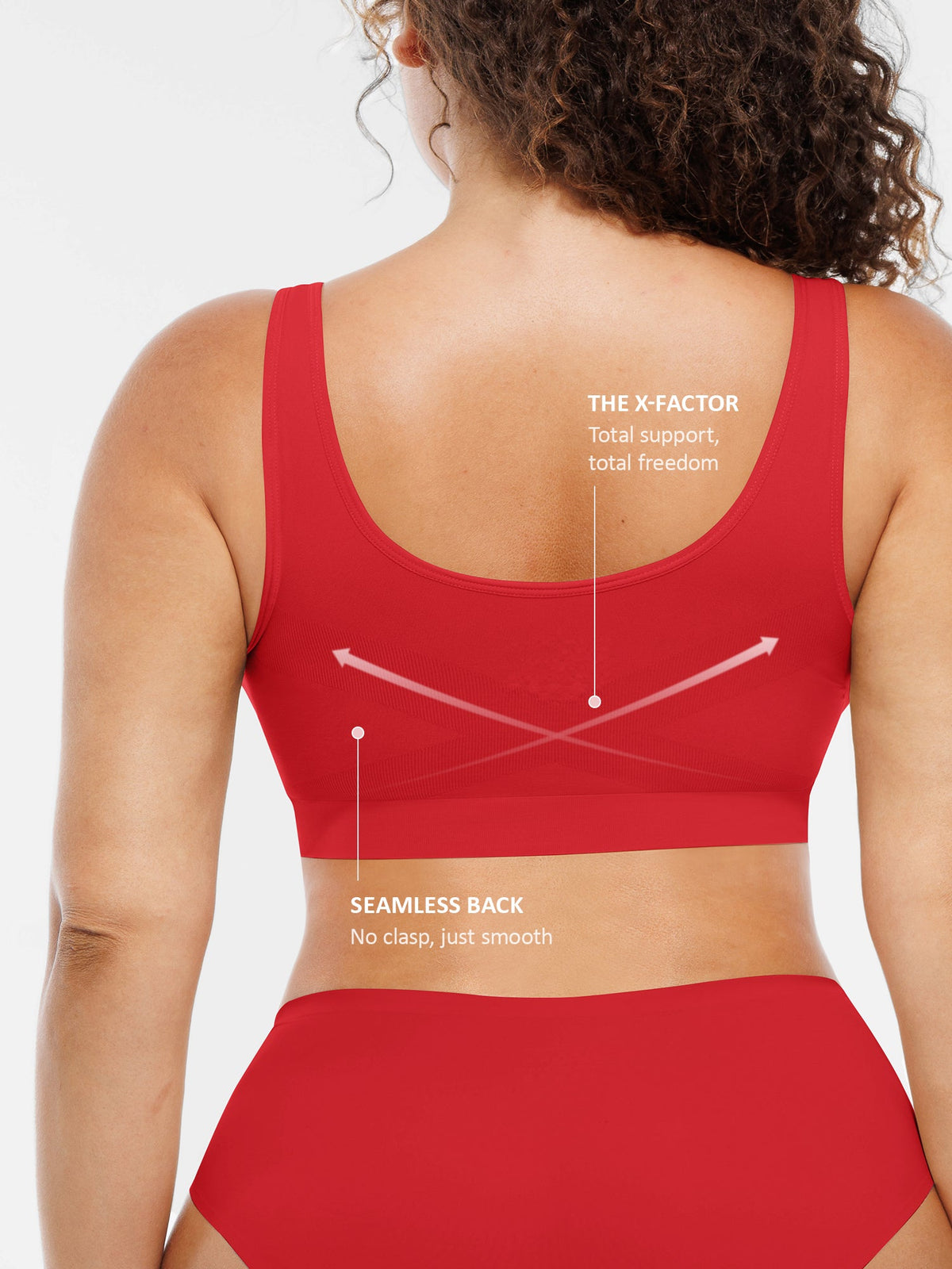 Seamless Wide Straps Everyday Bra