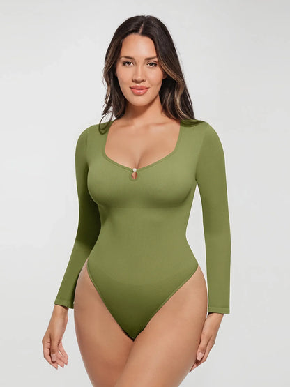 Seamless Ribbed Bodysuit