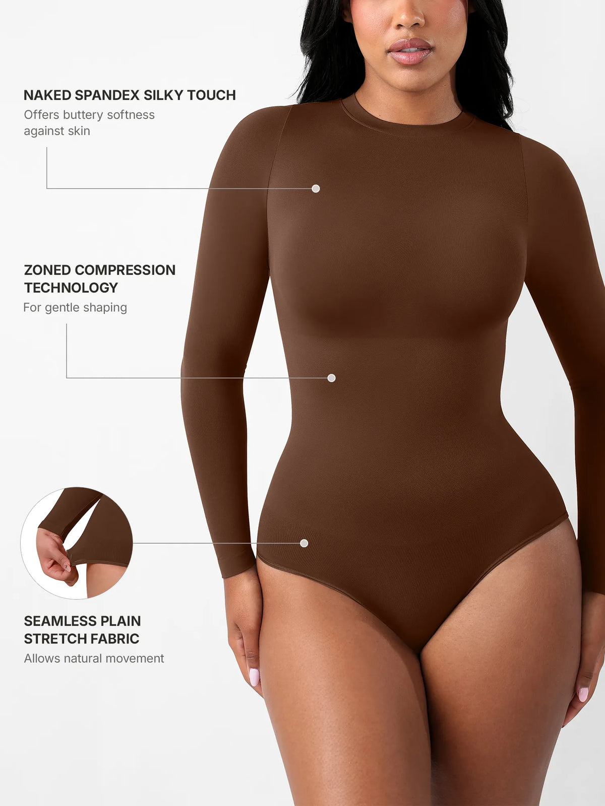 Buttery Seamless Tummy Control Classic Bodysuit