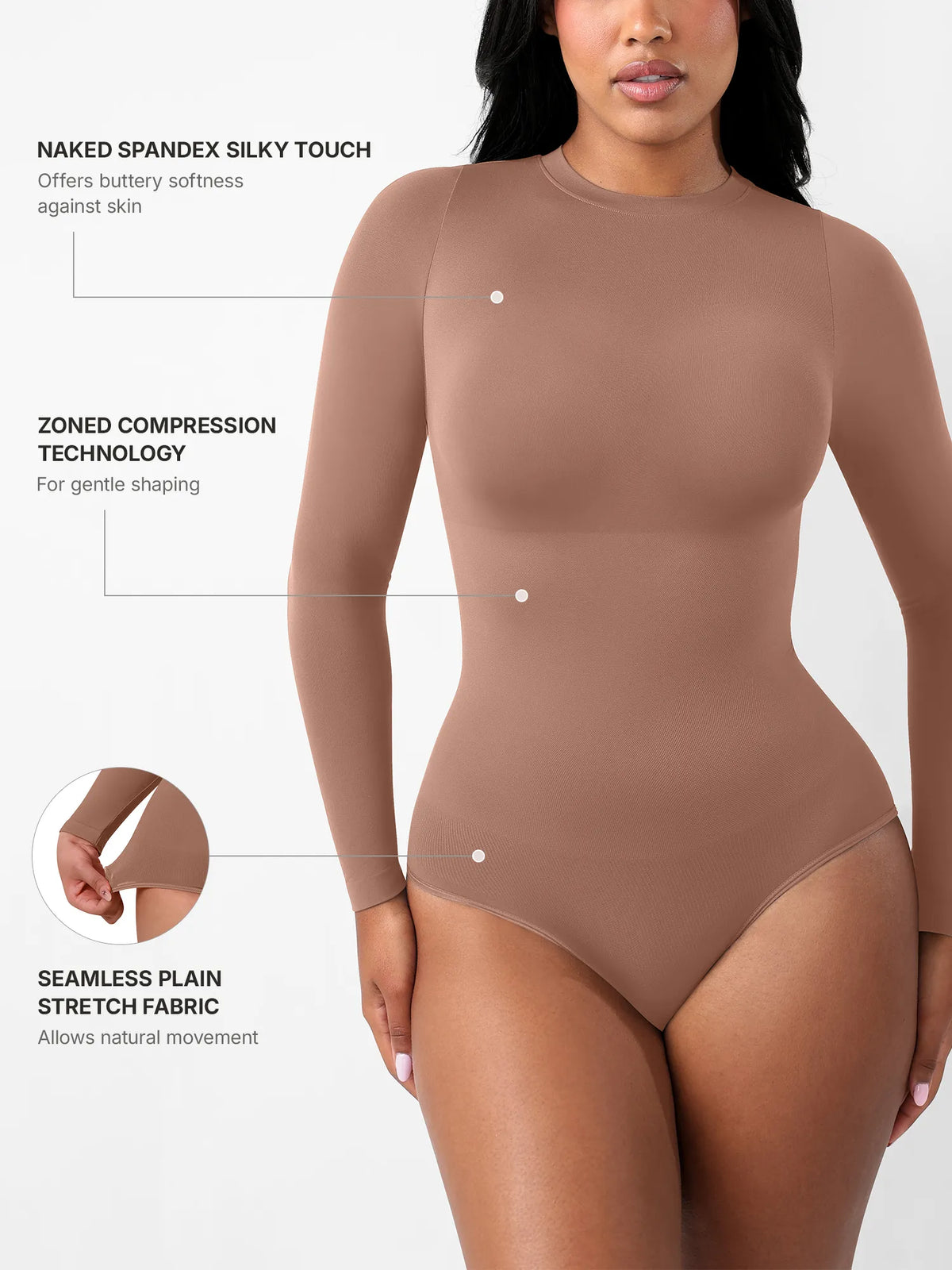 Buttery Seamless Tummy Control Classic Bodysuit