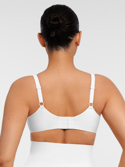Sheer Mesh Full Coverage Unpadded Underwire Bra