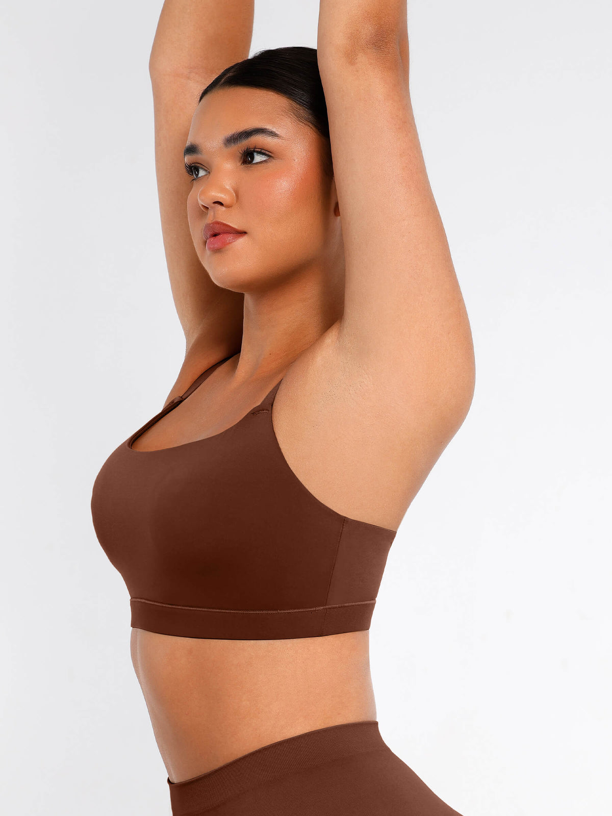 Wireless Invisible Square Neck Everyday Bra