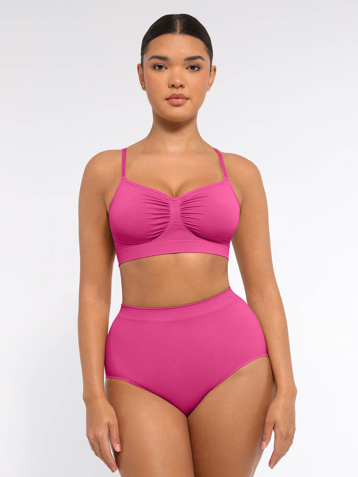 3-Pack Smooth Seamless Wireless Bra Bundle