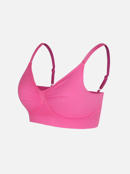 3-Pack Smooth Seamless Wireless Bra Bundle