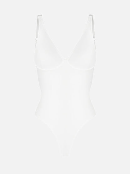 V-Plunge Tummy Control Stretch Bodysuit