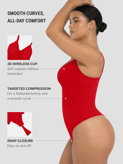 Shapewear Tummy Control Seamless Bodysuit