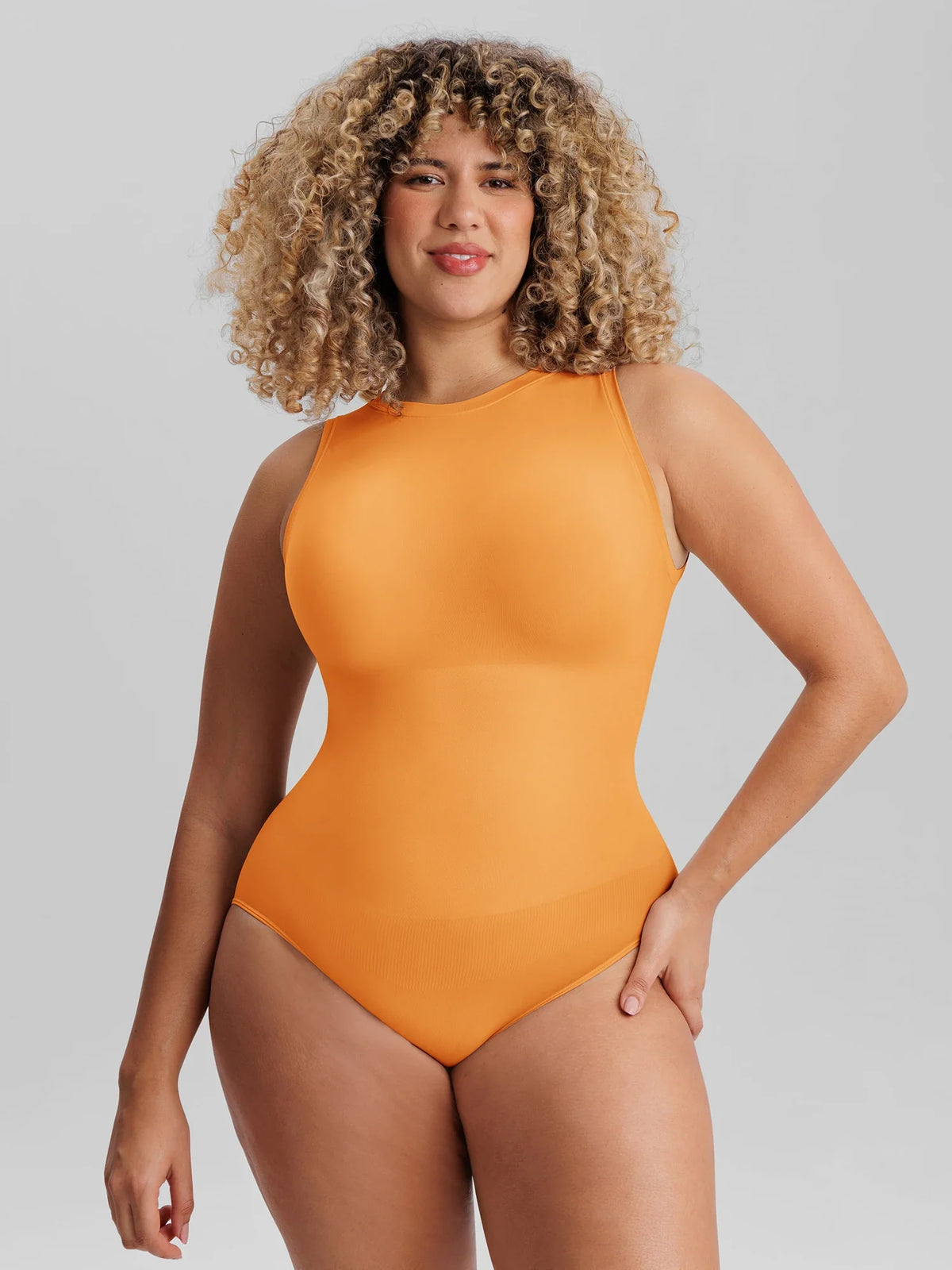 Scoop Neck Buttery Seamless Bodysuit